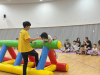 [부모-자녀체육활동 대왕놀이터] 에어장애물과 에어지네발로 신나게! 대왕놀이터… 